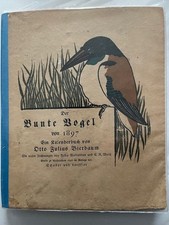 O.J. Bierbaum: Der Bunte Vogel 1897 / prominentes Jugendstil Kalenderbuch