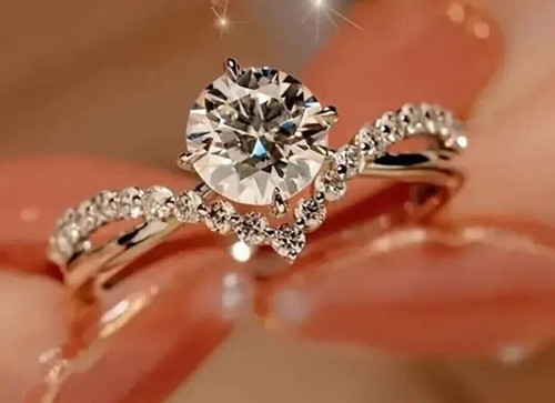 Ehering diamant rundschliff - ehering, 14
