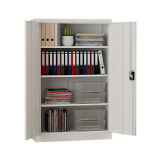 MIDORI® Aktenschrank Büroschrank Metallschrank Stahlschrank Lagerschrank 140 cm