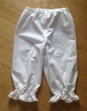 Handgefertigte weiße Hose