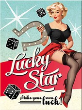 Magnet Lucky Star, 6 x 8 cm