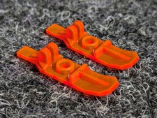 Lego 2 x 6120 Ski trans-neon orange - Ice Planet 2002 6973 6983 6898 1704