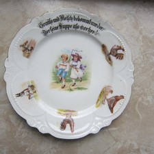 Antiker KINDERTELLER mit