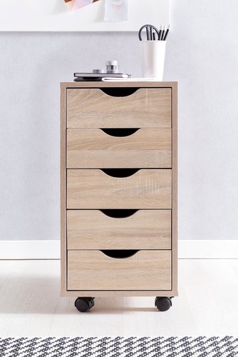 Finebuy rollcontainer sonoma - rollcontainer,