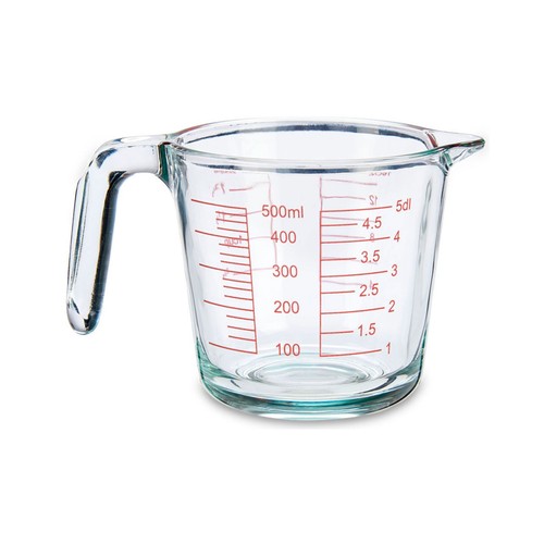 Glasmessbecher