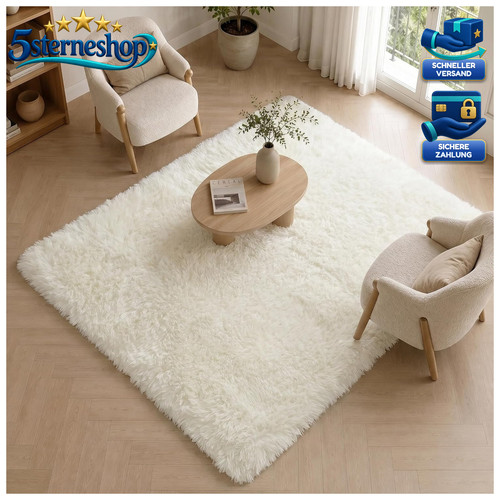 Teppich hochflor flauschig - hochflor,