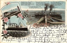 Gruss aus Cuxhaven - Litho