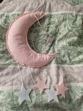 Mit Led Mond Baby Bett Deko Neu