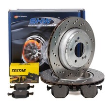 SHW Bremsscheiben + TEXTAR
