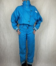 Vintage Ski Anzug In 38 In S Blau Vintage Look Skioverall