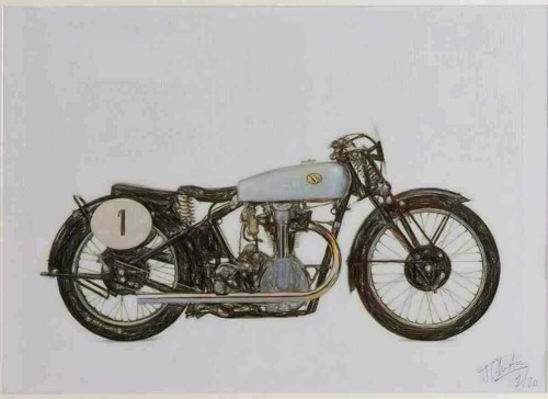 Foto limitierte auflage nsu - a3,