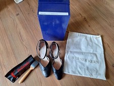 Tanzschuhe Betty 6,5 Werner Kern, Gr.3 1/2 (38), Leder schwarz, gebraucht