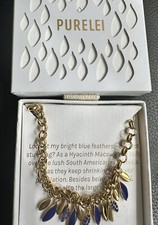 Purelei Kette Gold  hyacinth