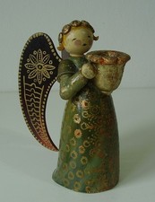 Antiker seltener großer Wendt & Kühn Lichter Engel Erzgebirge