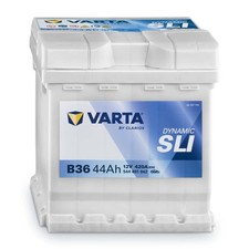VARTA B36 Autobatterie, 44Ah 12V, Dynamic SLI, 544401042