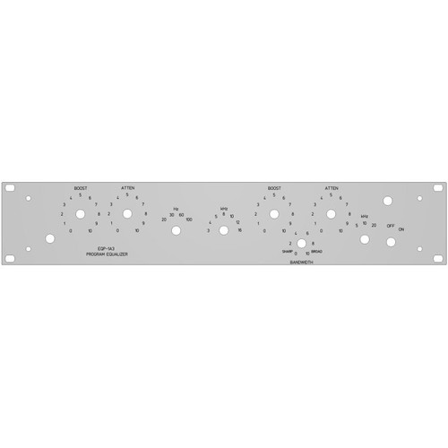 Pultec eqp1a3 frontpanel diy - frontpanel,