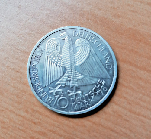 Silber gedenkmünze 750 - dm,