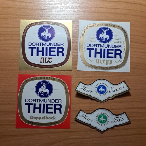 Bieretiketten brauerei - ☆☆bieretiketten,