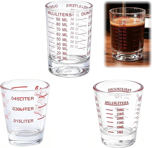 Messbecher set 3er - set, glas