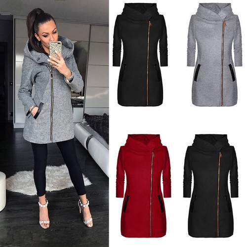 Damen mantel langarm jacke - damen,