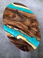 Türkis Epoxid Harz Tisch