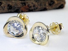 585 Gold Ohrstecker 1 Paar 8