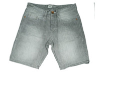 QS s.Oliver Pete Herren kurze Hose Jeans Bermuda Short Capri Sommer 46 W30 grau