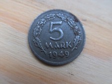Altes Rechengeld Metall 5 Mark