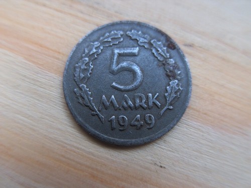 Altes rechengeld metall mark - metall, 5