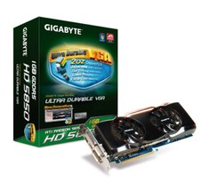 AMD Radeon HD 5850 Geforce GV-R585OC-1GD, 1GB GDDR5