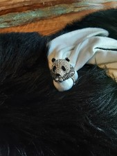 Sarah Kern Ring panda Zuckersüß Hochwertig Neu Unbenutzt Größe 19