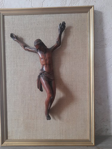Christus holz geschnitzt - holz,