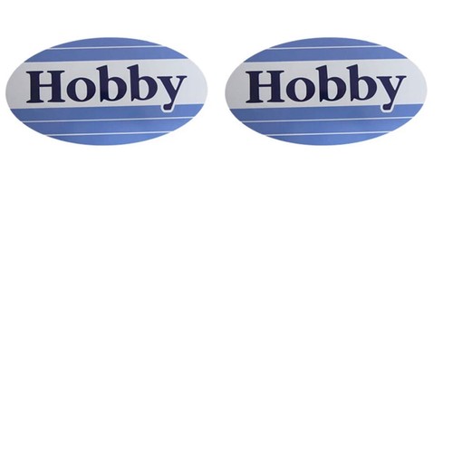 Hobby aufkleber 2er - hobby,