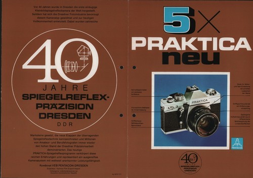 Dresden prospekt 1975 - dresden,, veb