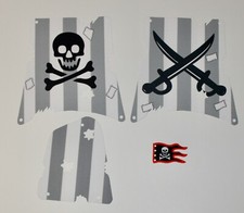 Segel Set 6289 6290 Red Beard