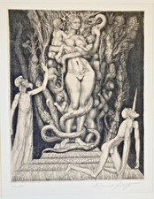 Ernst Fuchs, Königin Esther