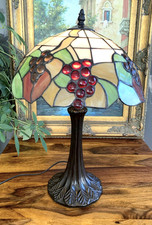 Tischlampe 47 cm Kunstglas