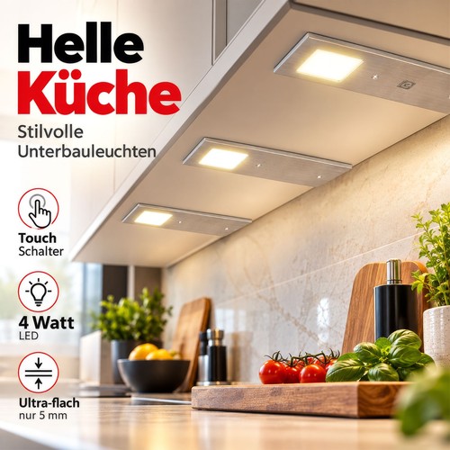 Led unterbau leuchten flach - unterbau-leuchten,