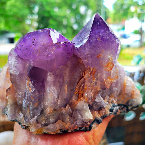 Amethyst kristallstufe - amethyst,