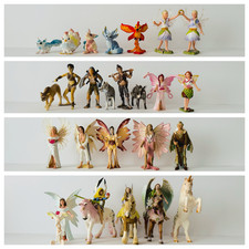 Schleich Bayala Mondfuchs Nebeltaube Elfe mit Pferd Einhorn Elfenbegleiter Fee