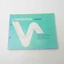 Honda XL 250 S Ersatzteilkatalog Ersatzteilliste Teile Katalog Handbuch C0588
