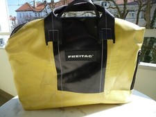 Gelb Schwarze Freitag Tasche F 77 BEN Messenger Bag LKW Planentasche