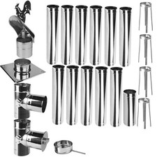 Edelstahl Schornstein Kamin