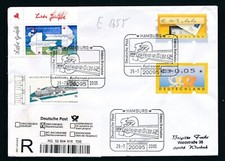E1655) Reco-Brf mit R-Label + SST Hamburg HEW Cyclassics, Radsport 2005