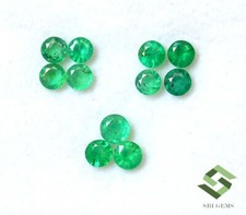 4 mm Natürliche Smaragd