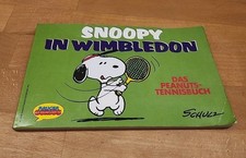 Snoopy In Wimbledon Das Peanuts Tennis Buch 1989 Schulz Comic Krüger Verlag 