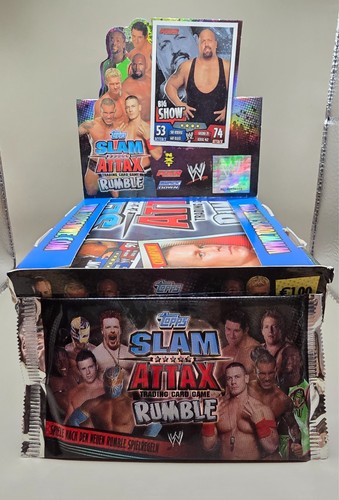 Wwe topps slam attax rumble - topps,