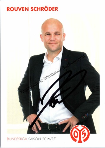 Original autogramm rouven - autogramm,