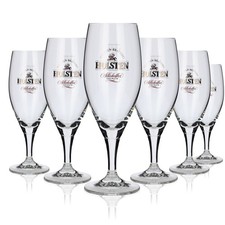 6x Holsten Glas 0,25l Bierglas