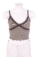 H&M Crop-Top S Braun
